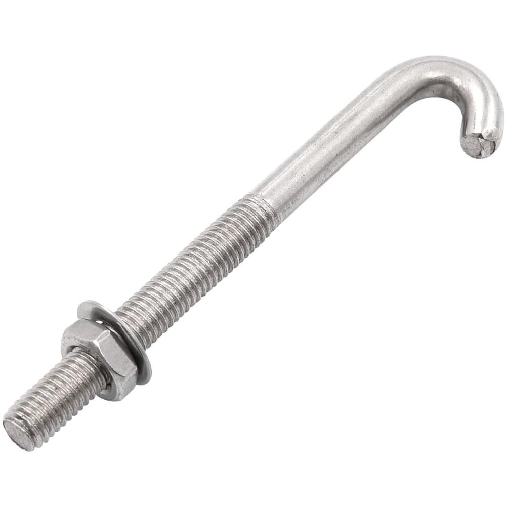 Bulloni Di Ancoraggio A J / dado E Rondella M8x100 Mm 25 Set - Foto 2