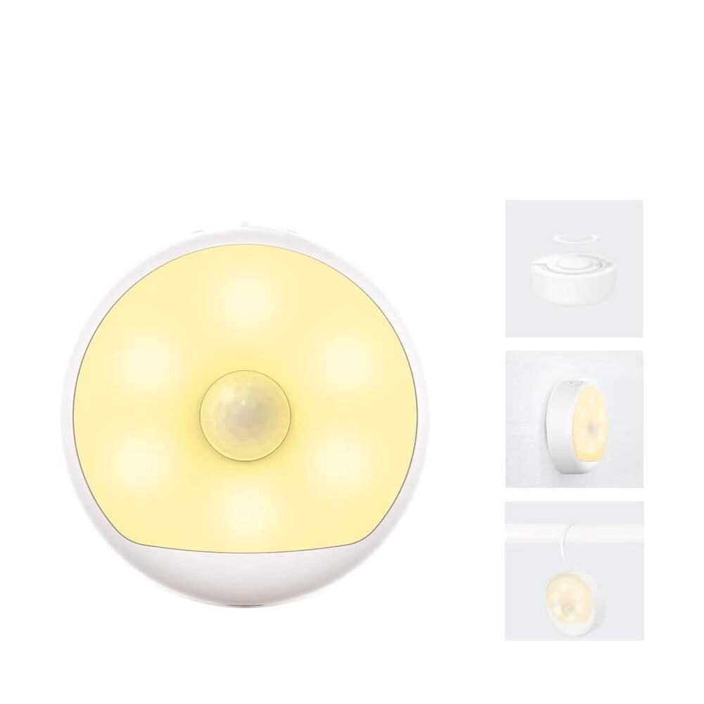 Lampada Notturna Ricaricabile Colore Bianco - Foto 4