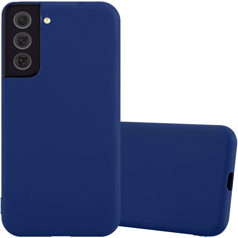 Custodia Compatibile Con Samsung Galaxy S22 Plus In Candy Blu Scuro - Coperchio Protettivo In Silicone Tpu Flessibile - Foto 1