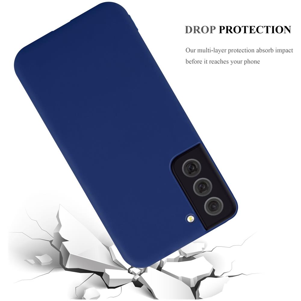 Custodia Compatibile Con Samsung Galaxy S22 Plus In Candy Blu Scuro - Coperchio Protettivo In Silicone Tpu Flessibile - Foto 8