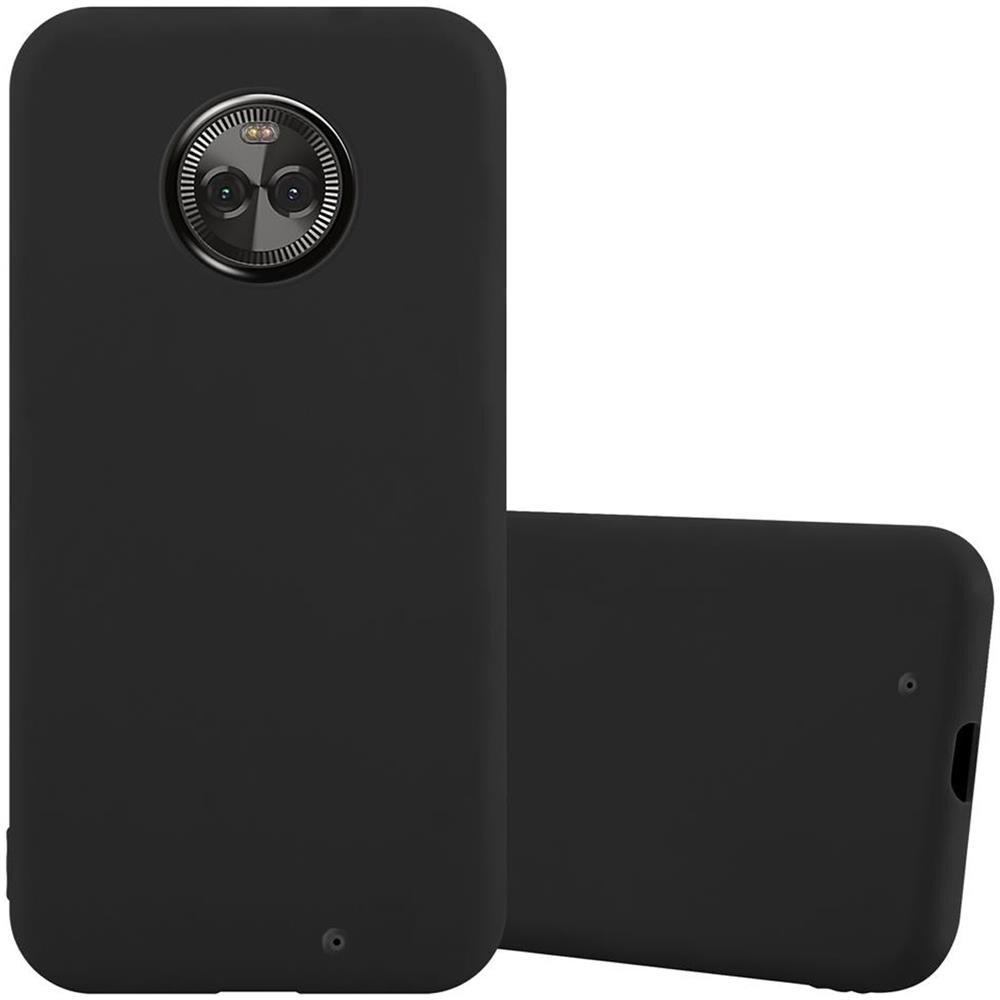 Cadorabo Custodia Compatibile Con Motorola Moto X4 In Candy Nero - Coperchio Protettivo In Silicone Tpu Flessibile - Foto 1