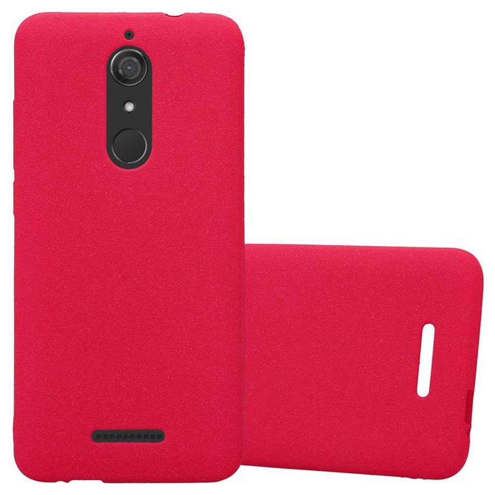 Custodia Compatibile Con Wiko View In Frost Rosso - Coperchio Protettivo In Silicone Tpu Flessibile - Foto 1