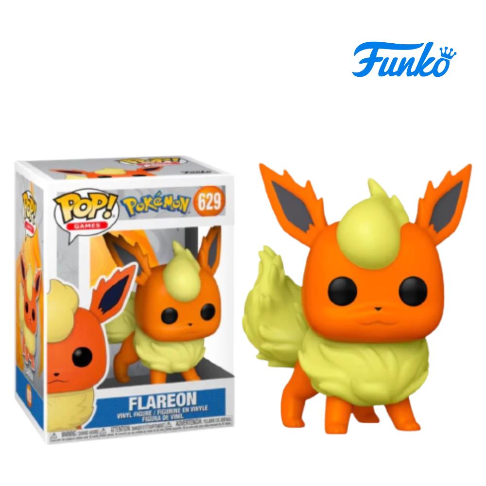 Pokemon Pop! Games Vinyl Figure Flareon 9 Cm - Foto 4