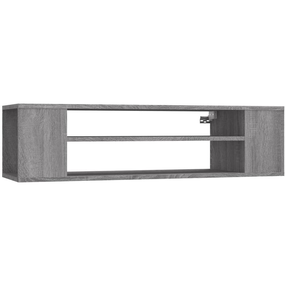 Pensile Porta Tv Grigio Sonoma 100x30x26,5 Cm Legno Multistrato - Foto 1
