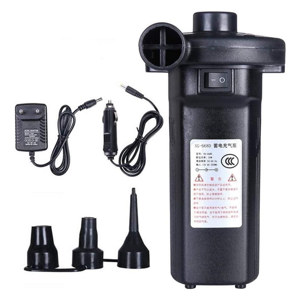 Pompa Elettrica, 6000mAh Pompa Elettrica Per Materasso Gonfiabile Può Essere Rapida Per Gonfiare E Sgonfiare, Adatto Per Materasso Gonfiabile, Materassino Campeggio, Piscina Gonfiabile Air Pump - Foto 5