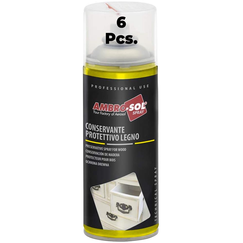 Conservante Protettivo Legno Mobili Porte Finestre Infissi Spray Parquet - Foto 1