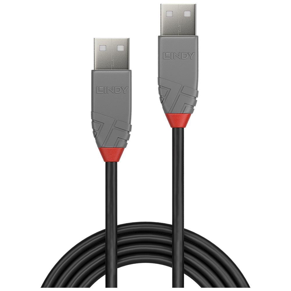 CAVO USB 2.0 TIPO A /A ANTHRA, 0.2M - Foto 2