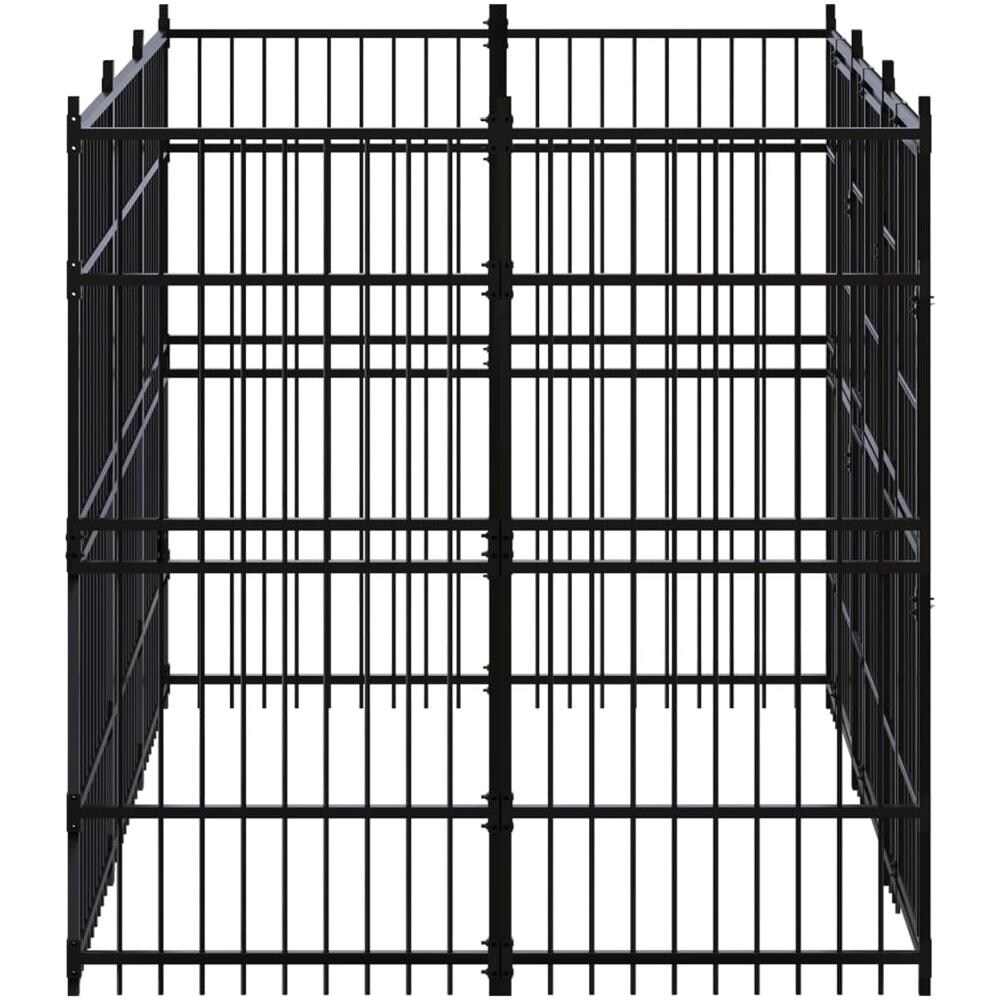 Gabbia per Cani da Esterno in Acciaio 5,53 m² - Foto 3