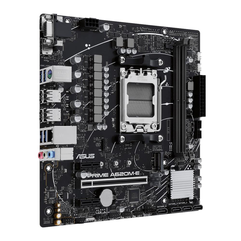 Scheda Madre Prime A620M-E-CSM Socket AM5 Chipset AMD A620 Micro-ATX - Foto 2