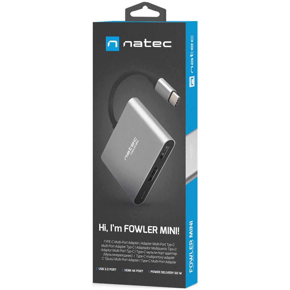 Fowler Mini USB 2.0 Type-C Grigio - Foto 12