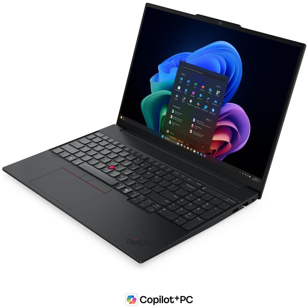 ThinkPad E16 Gen 4 (Intel) Copilot+ PC Intel Core Ultra 5 325 Computer portatile 40,6 cm (16") WUXGA 16 GB DDR5-SDRAM 512 GB SSD Wi-Fi 7 (802.11be) Windows 11 Pro Italiano Nero - Foto 2