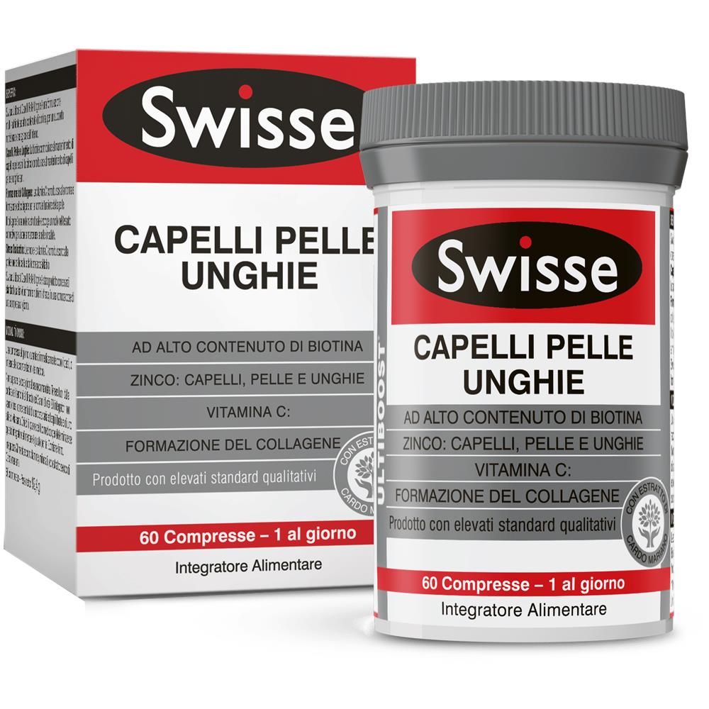 Swisse Capelli Pelle Unghie 60 Compresse - Foto 1
