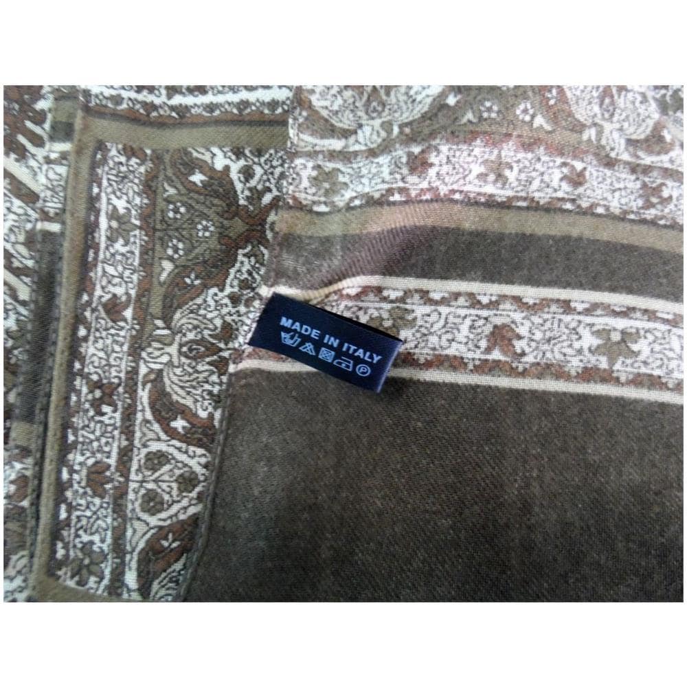 Sciarpa Donna Pashmina 1728g Marrone3 - Foto 3