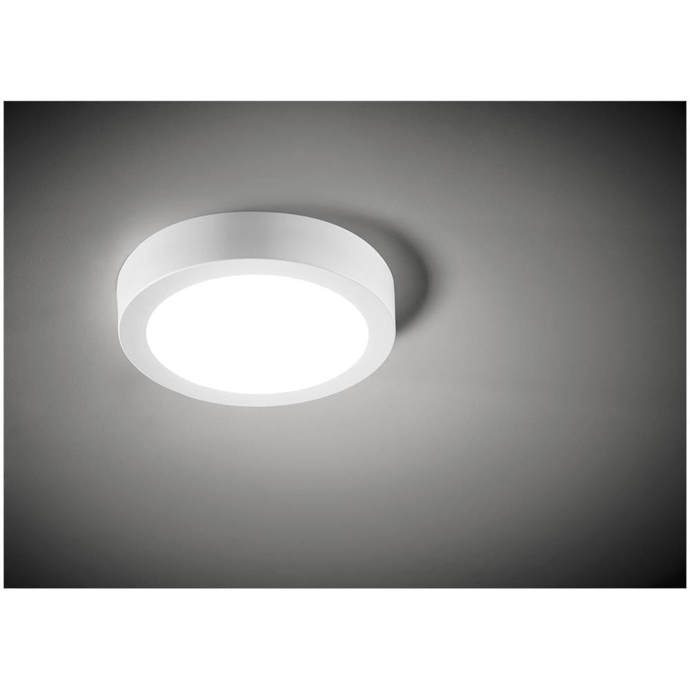 Spring Plafoniera Tonda Led Bianca Ø220mm 18w 4000k - Foto 1