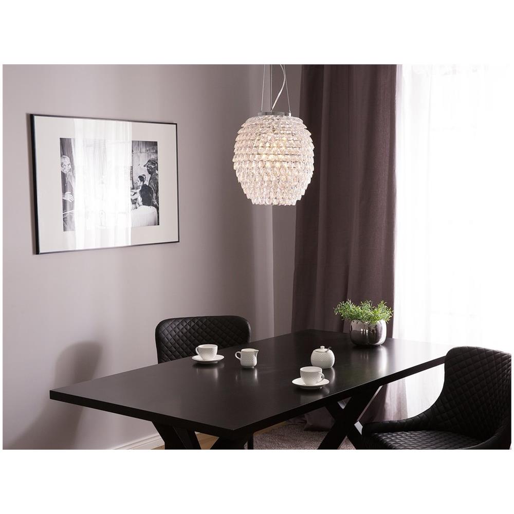 Lampadario Cromo / cristallo Sauer - Foto 2