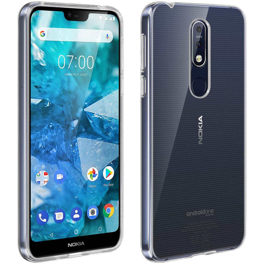 Cover 7.1 Protezione Slim Crystal Sottile Originale - Traslucida - Foto 1