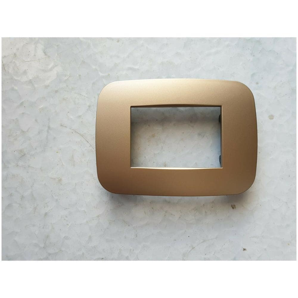 Placca Placchetta Placchette Compatibili Per Serie Axolute Colorate - Oro Satinato 3 - Foto 1