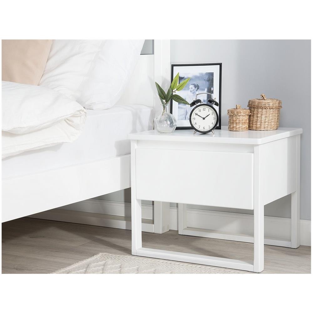 Comodino In Legno Bianco Giulia - Foto 1