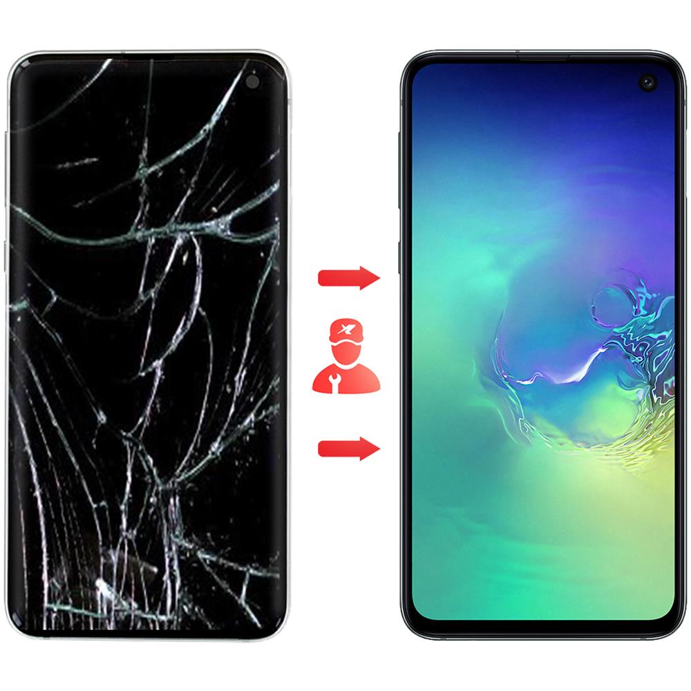 Schermo Lcd + Touch Screen Galaxy S10e Originale Bianco - Foto 5
