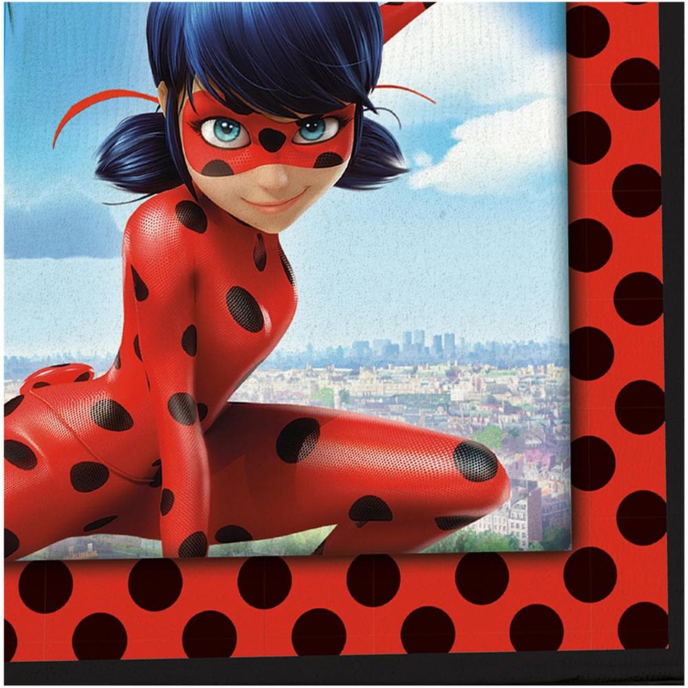 Amscan - 20 Tovaglioli Lady Bug 33 X 33 - Foto 1
