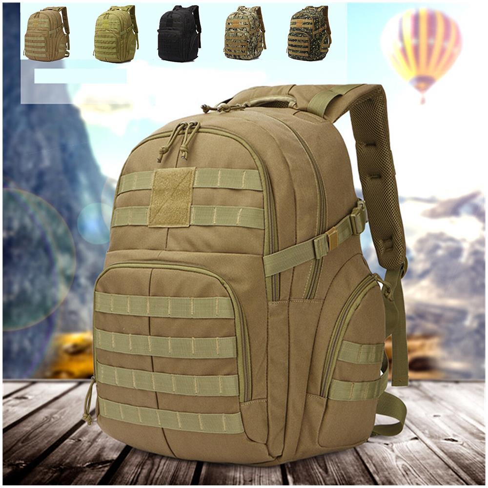 HTN - Zaino Tattico Da 50l Molle Tattico Impermeabile 1050d Nylon Zaino  Camping Escursioni - ePRICE
