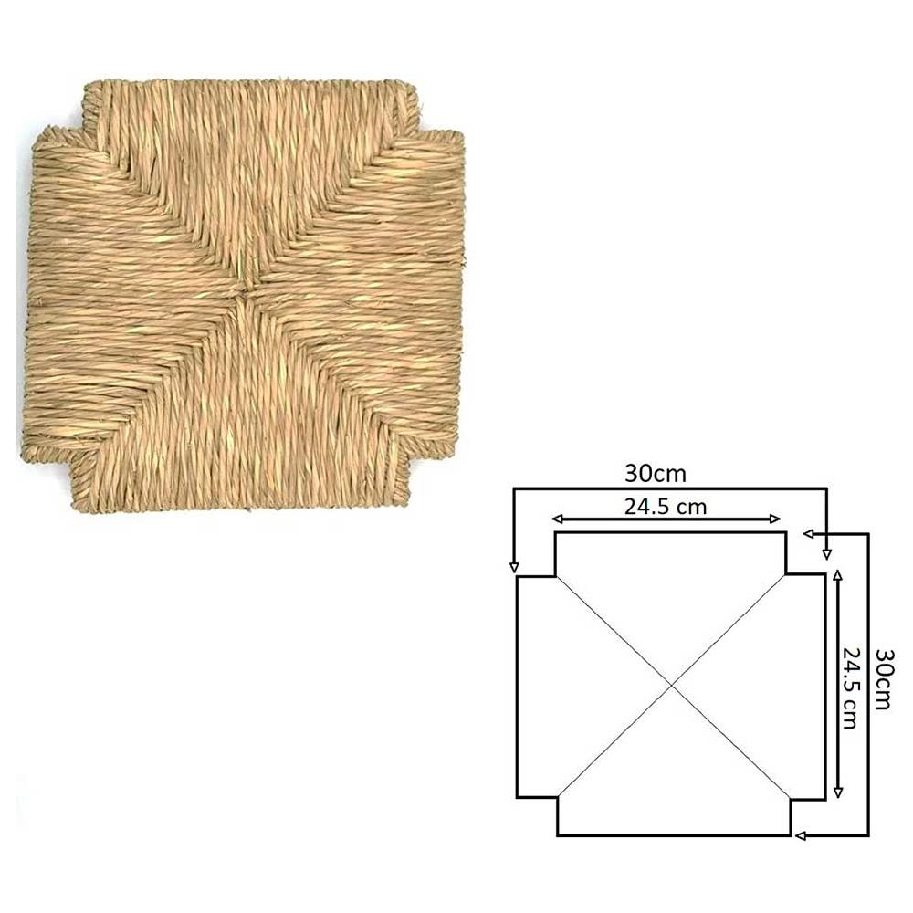 Ricambio In Paglia Per Sgabello Quadrato 30x30 Mod (772) - Foto 1