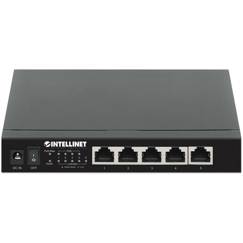 5-port 2,5g Ethernet Poe+ Switch Vier Pse Poe+ Ports, 10/100/1000/2500 Mbit /s Auf Allen Ports, 55 W Poe-leist - Foto 2