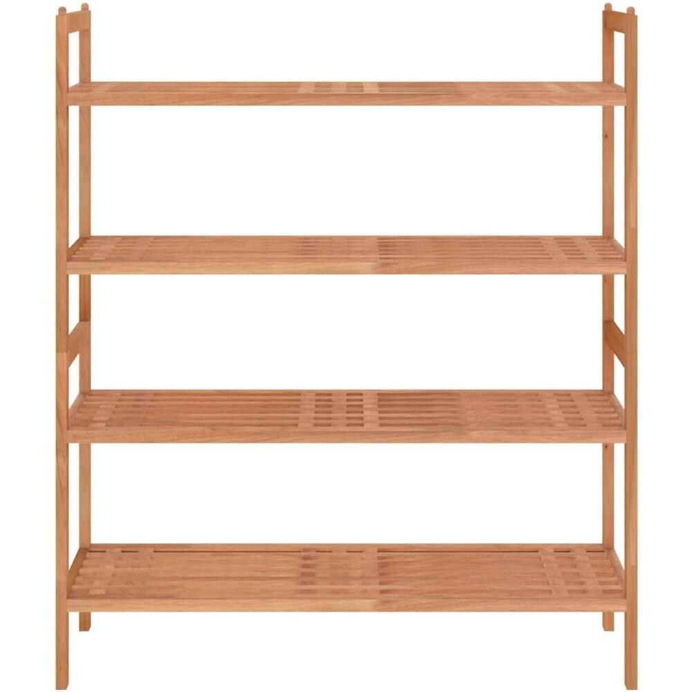 Scarpiere 2 Pz 69x27x41 Cm In Legno Massello Di Noce - Foto 3