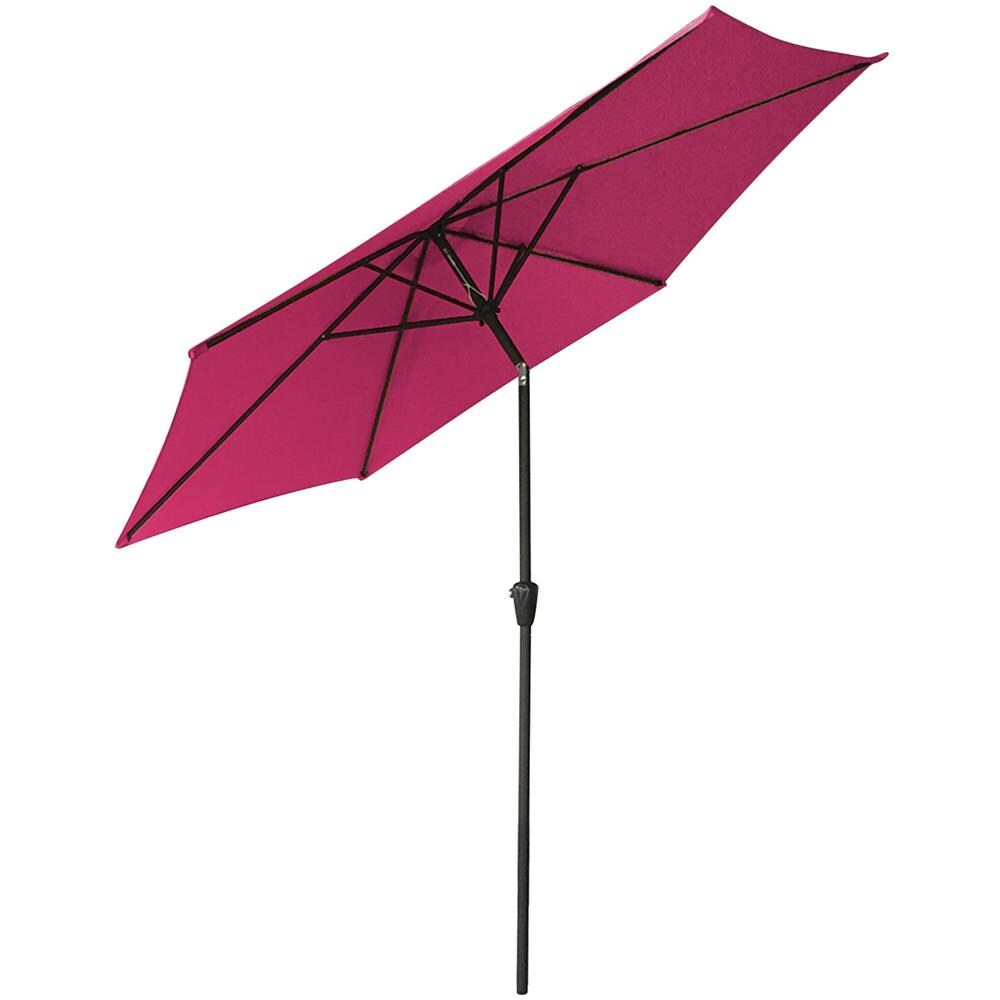 Hapunaombrello Rotondo Diritto Diametro 2,70m Fucsia - Foto 2