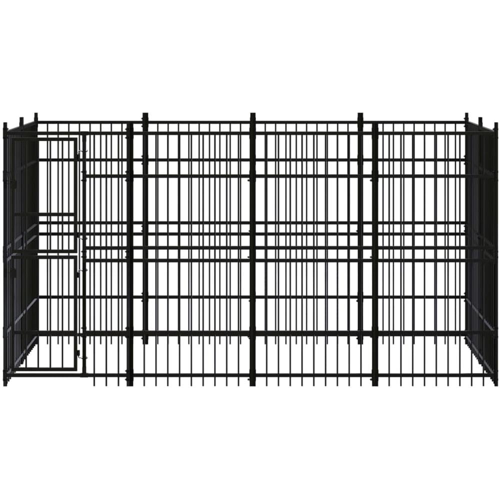 Gabbia Per Cani Da Esterno In Acciaio 7,37 M - Foto 2