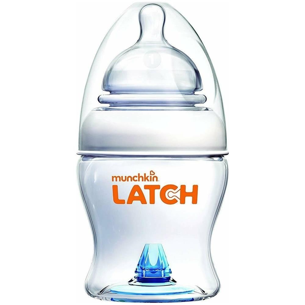 Biberon Munchkin Latch 120 Ml - Tétine En Accordéon Anti-colique - Proche De L'allaitement