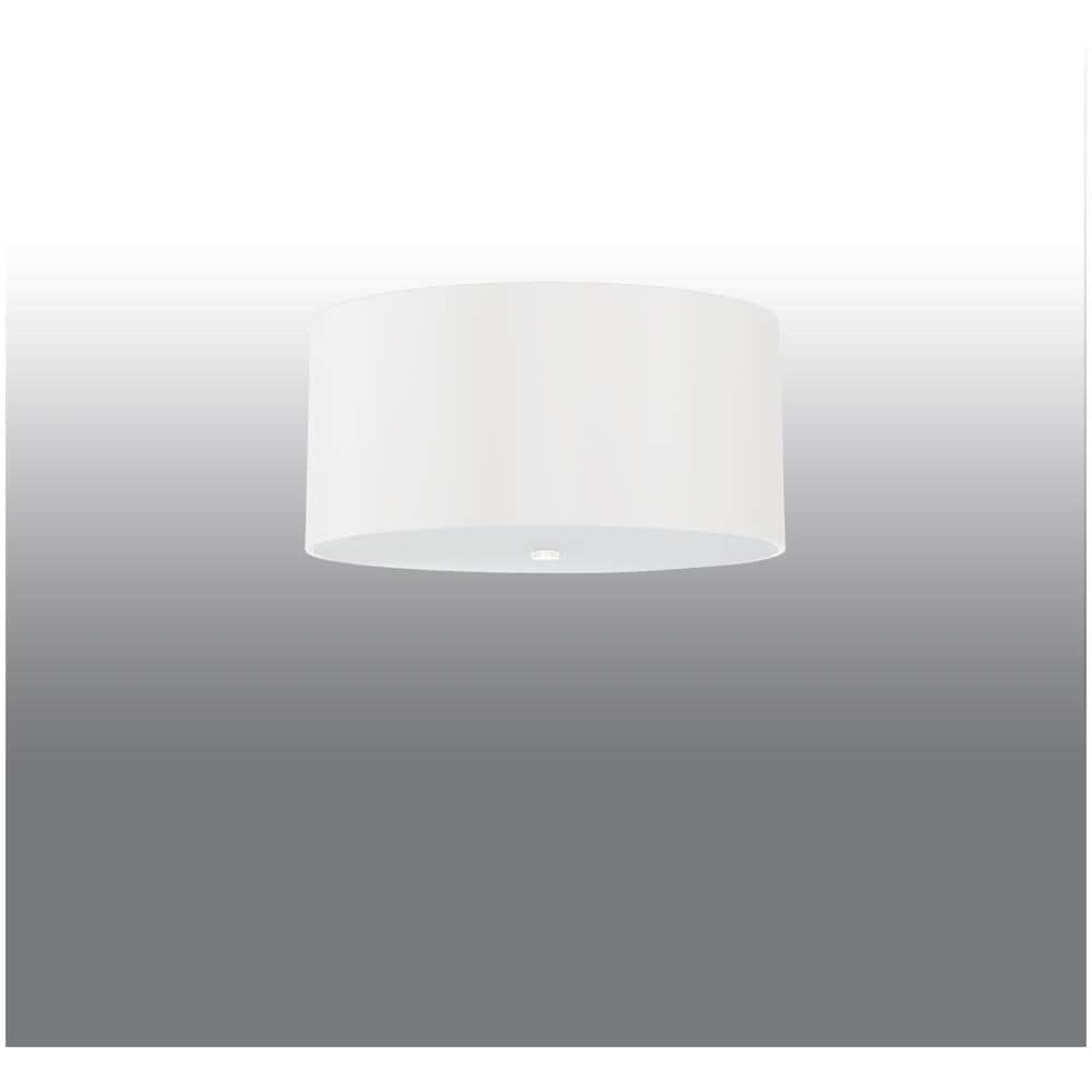 Lampadario Otto 50 Bianco Sl. 0745 - Minimalista Lampada A Soffitto Bianco 30x50x50 Cm - Foto 2