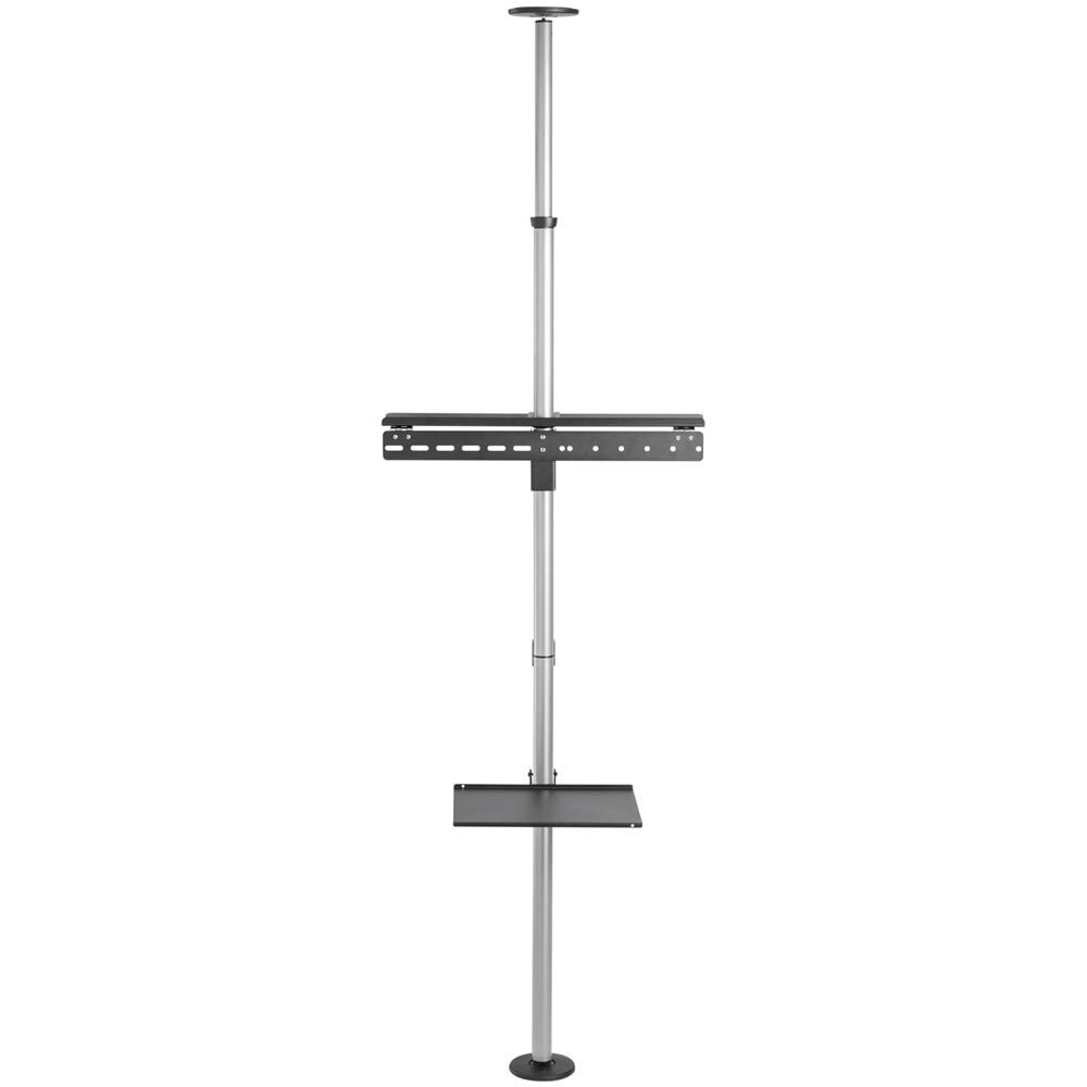 650621 Supporto TV a parete 177,8 cm (70") Nero, Stainless steel - Foto 2