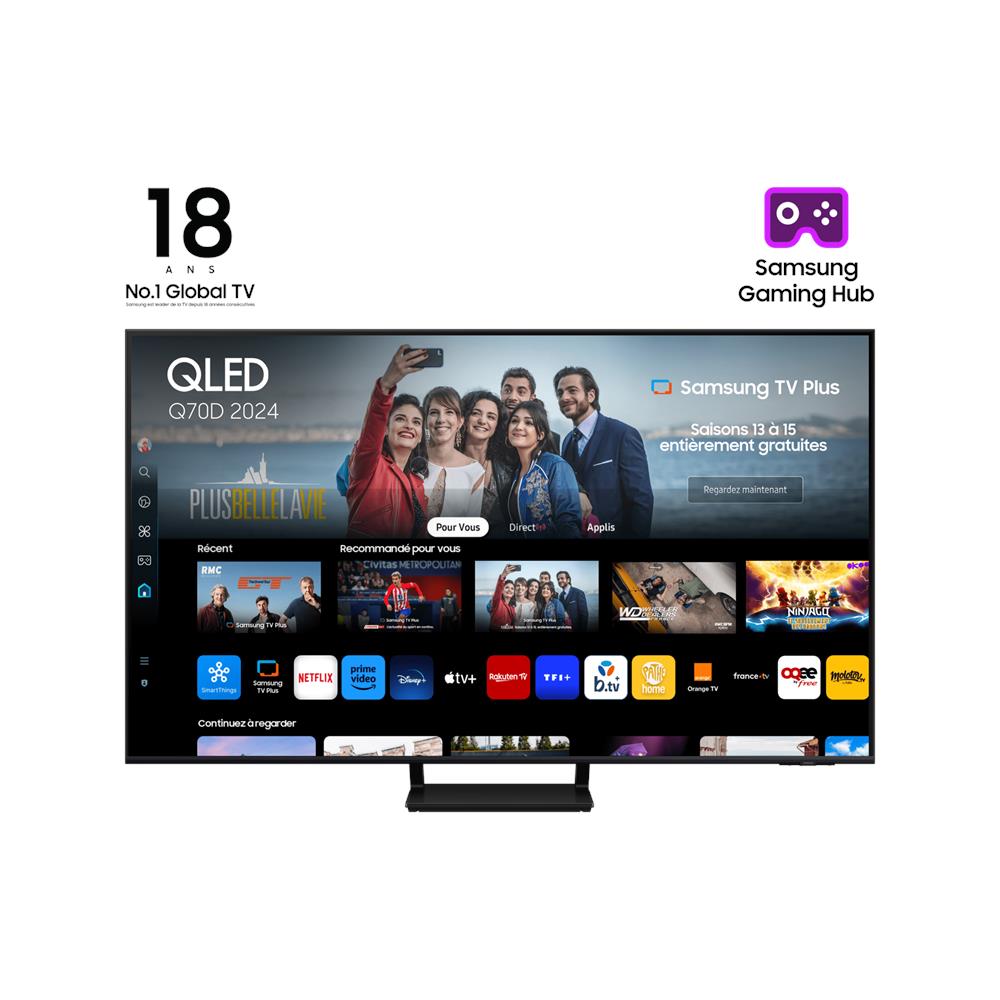 TV LED 4K Ultra HD 55" TQ55Q70DATXXC Smart TV Tizen  AirSlim - Foto 1