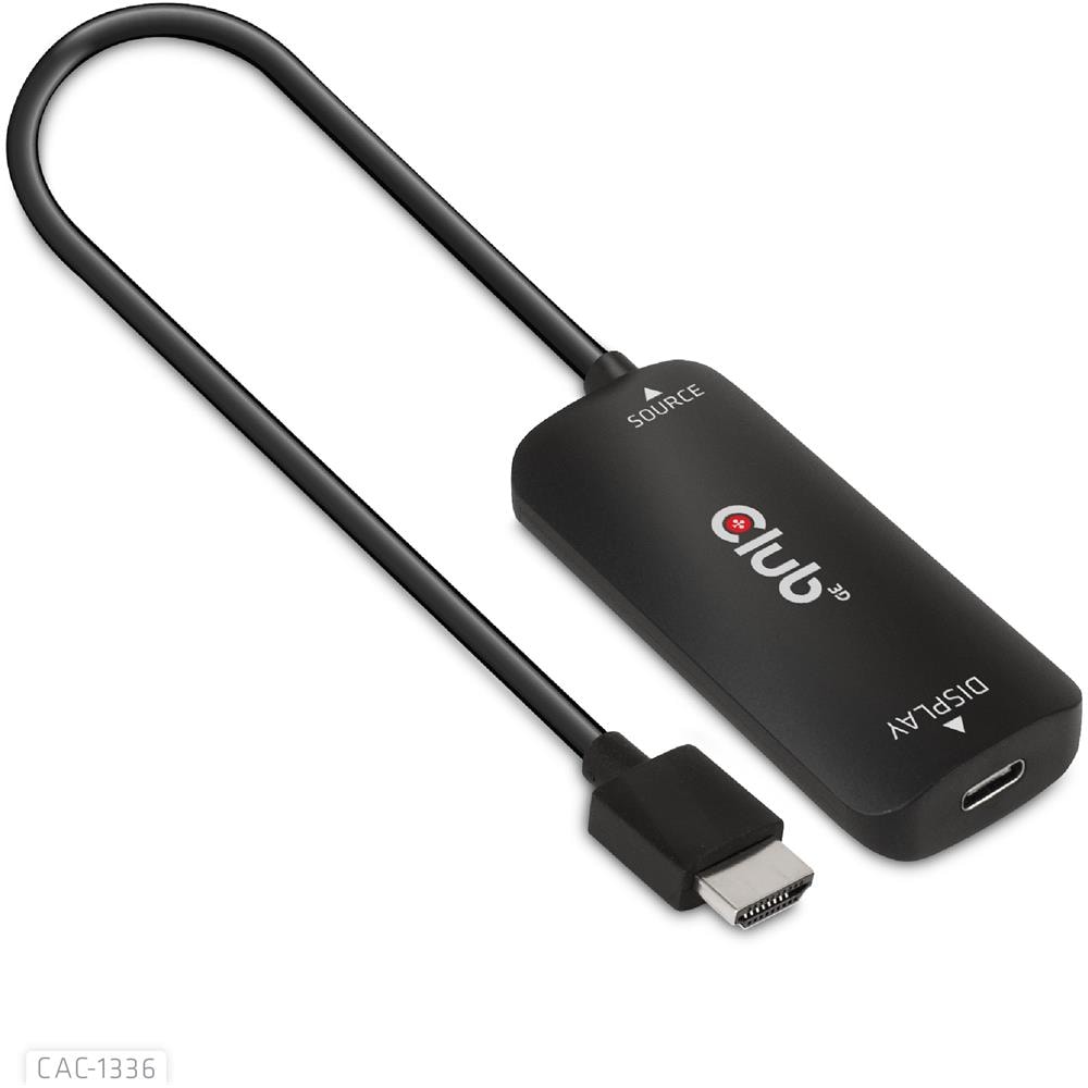 CAC-1336 cavo e adattatore video 1 m HDMI + USB USB tipo-C Nero - Foto 1
