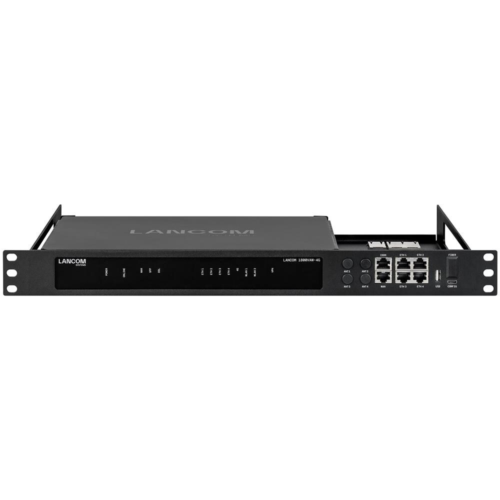 Sistema di Montaggio 19" 1x USB C 5x Ethernet Colore Nero - Foto 1