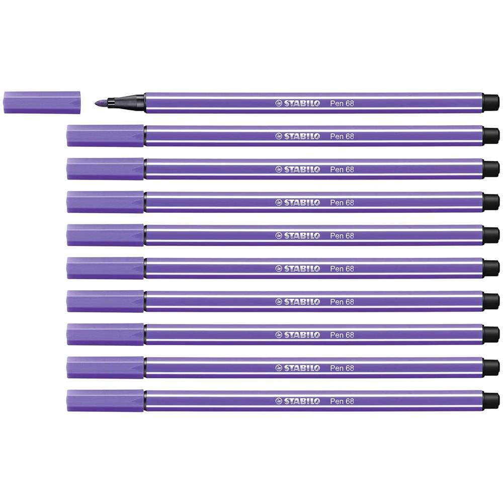 Pen 68 - Pennarello Premium - Confezione da 10 - Viola - Foto 1