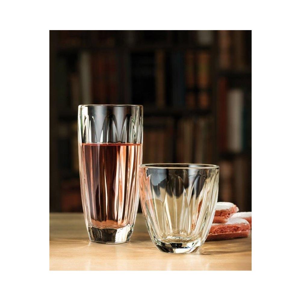 Bicchiere Boudoir da 340 ml, elegante bicchiere in vetro pressato - Foto 5