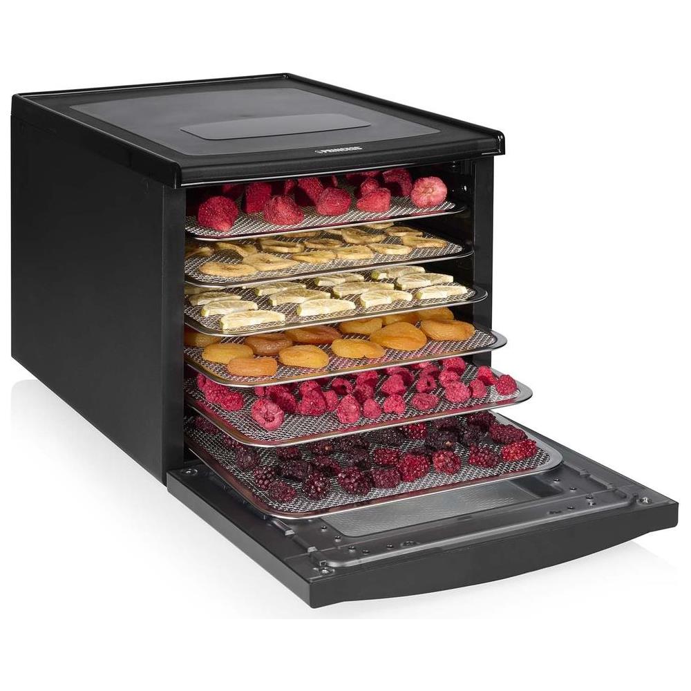 Essiccatore per Alimenti 6 Ripiani 550W Nero - Foto 1