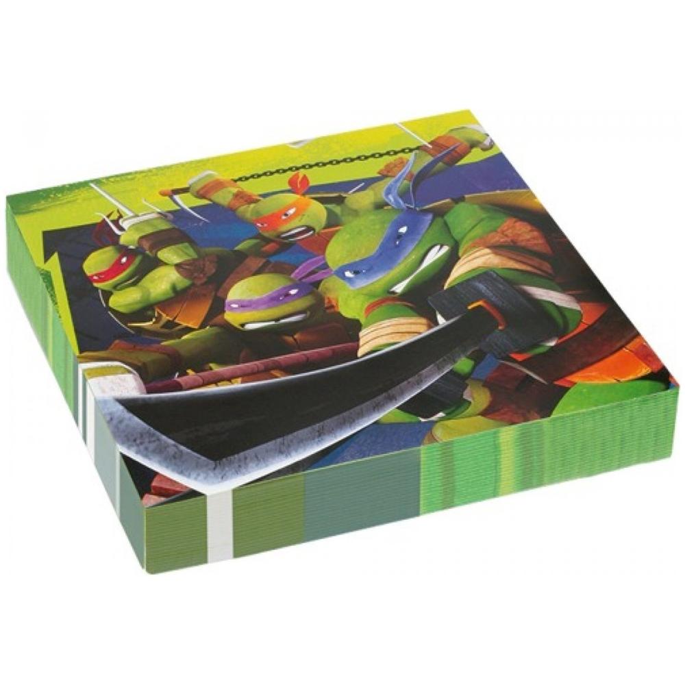 Teenage Mutant Ninja Turtles - 20 Tovaglioli Di Carta - Foto 1
