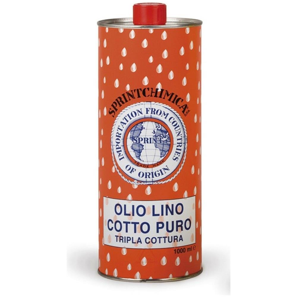 Olio Di Lino Cotto Puro Tripla Cottura Lt. 1 065326 Azimuthshop - Foto 4