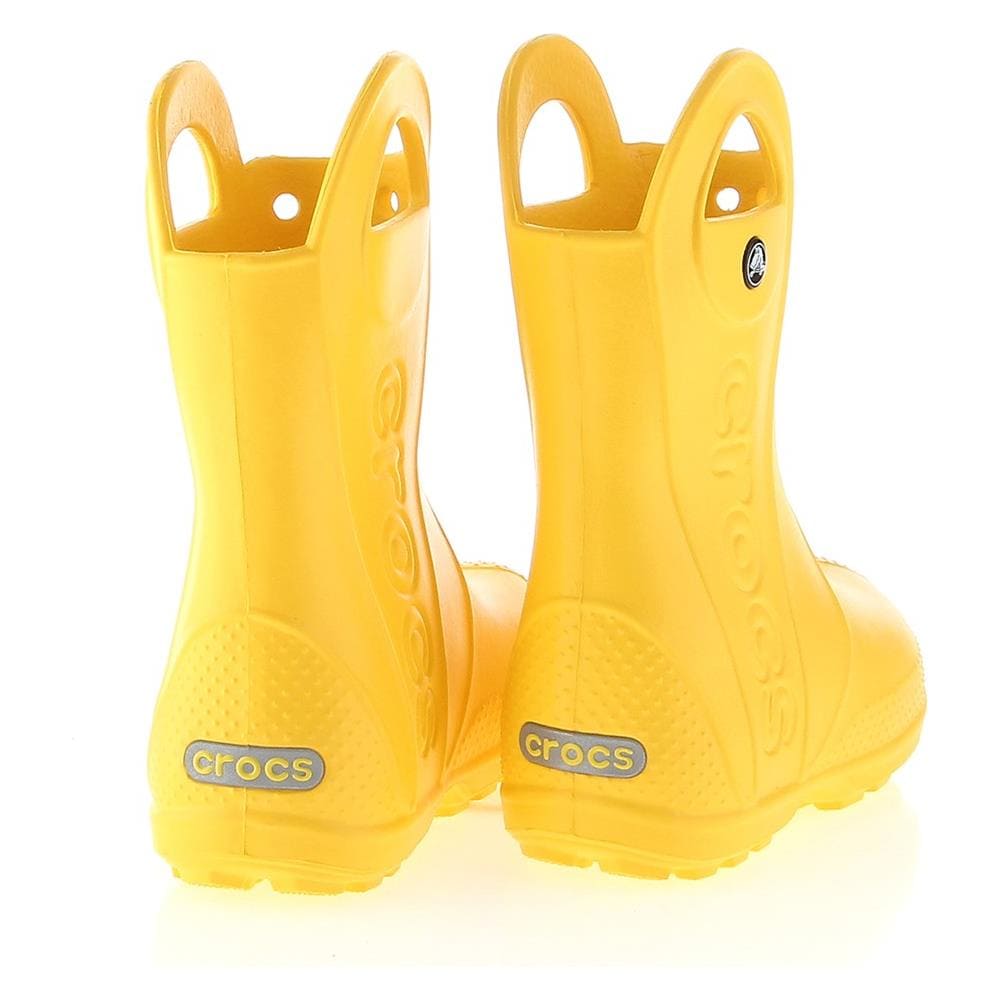 Scarpe Handle Rain Boot Kids Yellow 12803730 Taglia 33 Colore Giallo - Foto 8