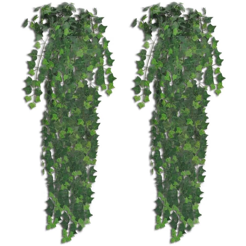 Foglie Artificiali Di Edera 4 Pz Verdi 90 Cm - Foto 2