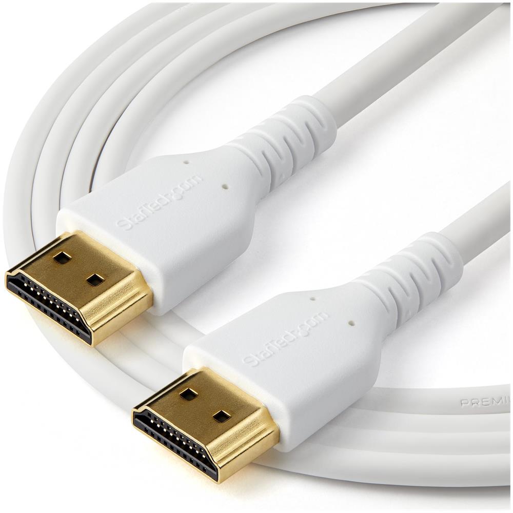 RHDMM1MPW cavo HDMI 1 m HDMI tipo A (Standard) Bianco - Foto 1