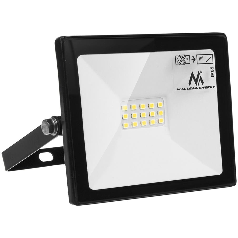 Proiettore A Led Sottile 10w, 800lm Bianco Caldo (3000k) Energy Mce510 Ww, Ip65, Premium - Foto 1