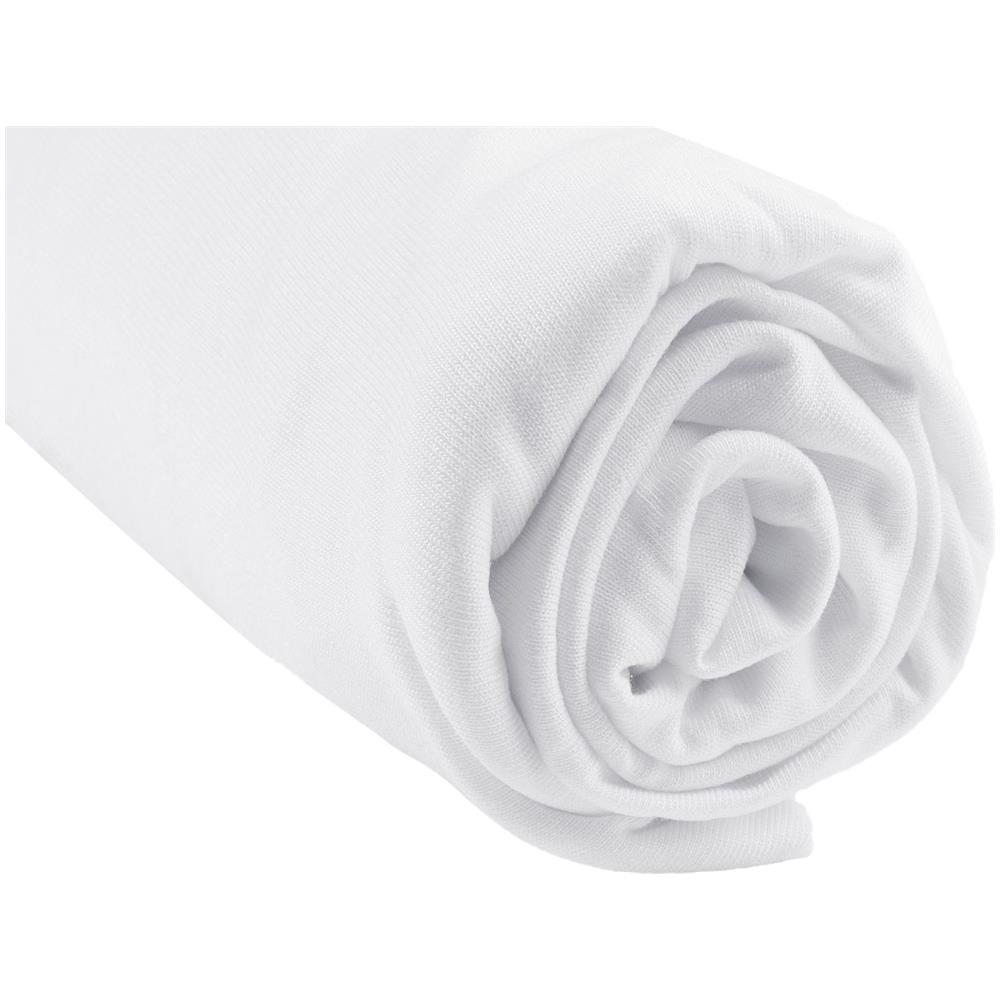 Set Di 3 Lenzuola Con Angoli In 100% Cotone Biologico - 70x140 Cm - Bianco - Foto 2