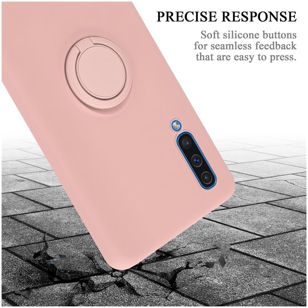 Custodia Compatibile Con Samsung Galaxy A50 / A50s / A30s In Liquid Rosa - Coperchio Protettivo In Silicone Tpu Flessibile Con Anello - Foto 8