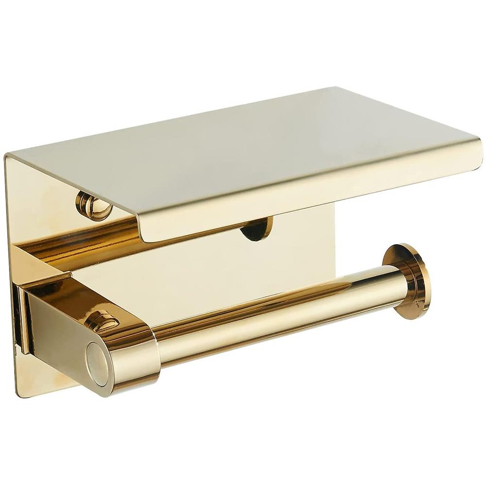 Bath Vida Portarotolo Da Bagno Autoportante In Acciaio Inox - Altezza 78 Cm, Colore Argento - 2