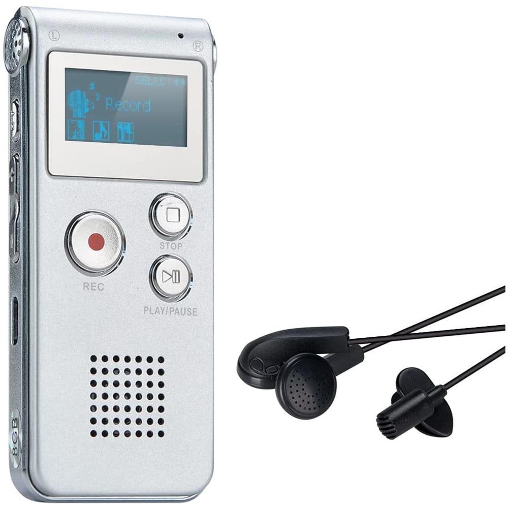 Lettore MP4 8GB Con Radio FM, Registratore Vocale E Giochi - 4a Generazione