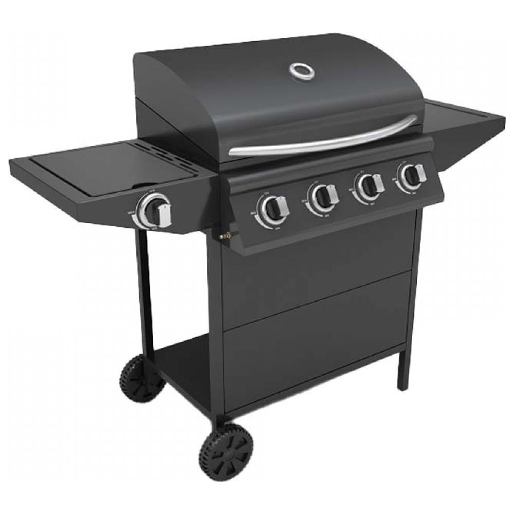 Tallahassee Barbecue A Gas 4 Fuochi, Più Fornello Laterale - Foto 6